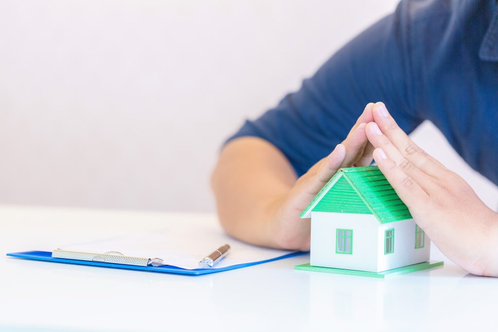house protection in a bank. the concept of protection and proper